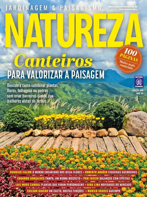 Cover image for Revista Natureza